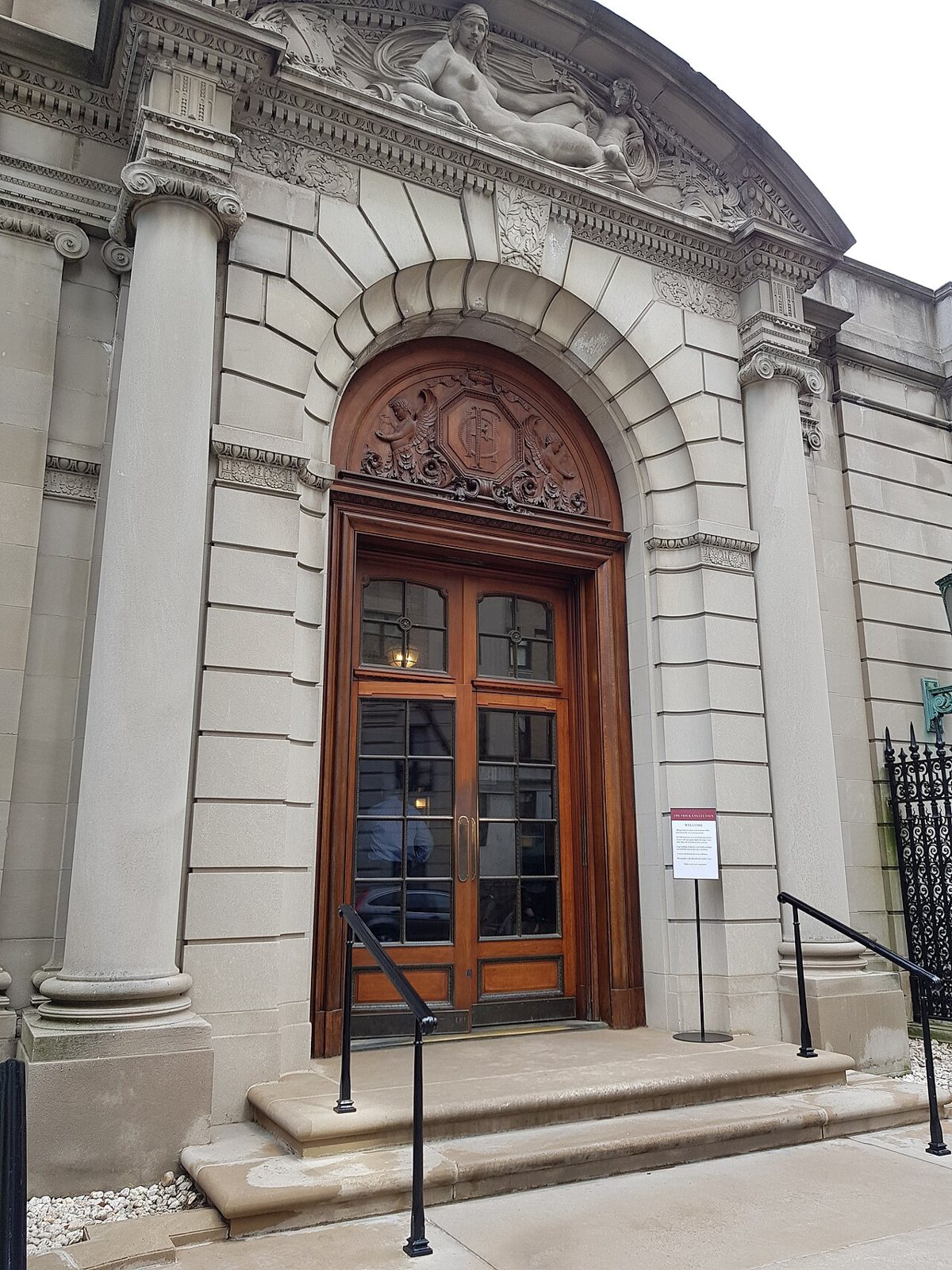 The Fifth Avenue mansion that houses the Frick Collection in New York