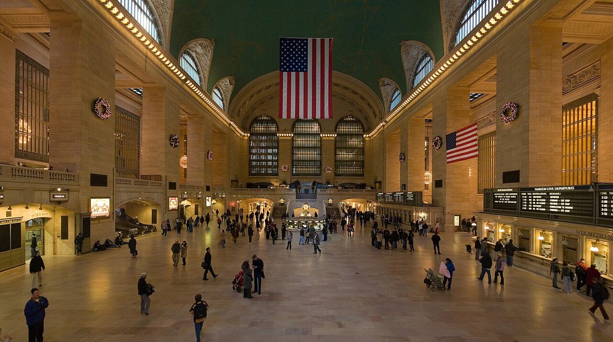 Grand Central Terminal main concourse in New York City