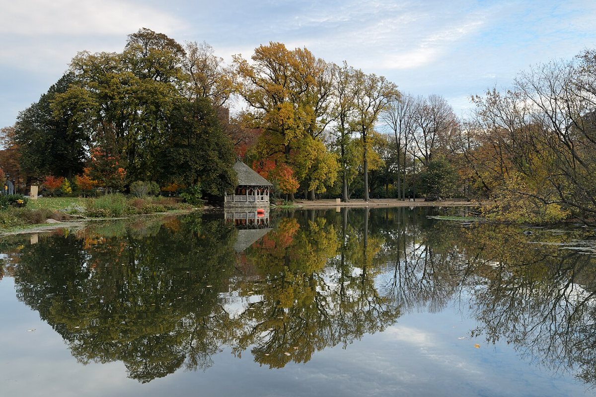 A summer afternoon on the Long Meadow at Prospect Park in Brooklyn, New York